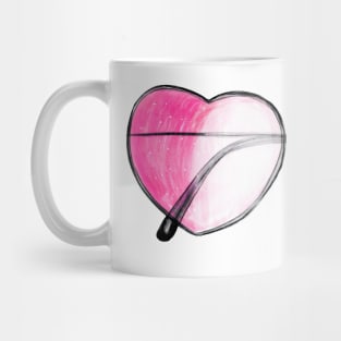 Pink Heart Sunglasses Mug